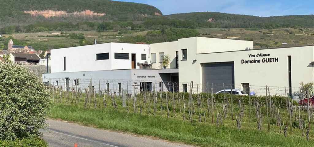 la cave et caveau du domaine gueth gueberschwihr