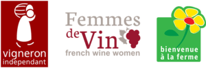 plusieurs logo vigneron independant - femme de vin - balf