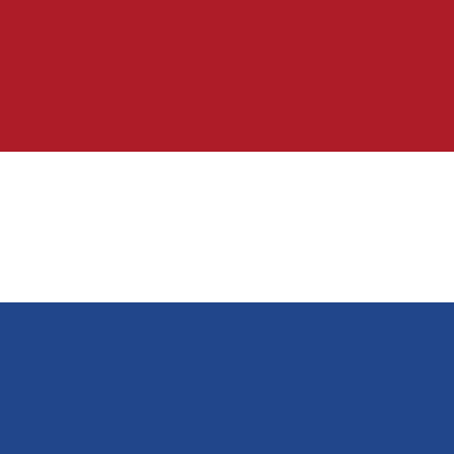 netherlands flag square small