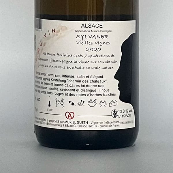 Sylvaner Vieilles Vignes contre etiquette 2020 Gueth rev.0 1