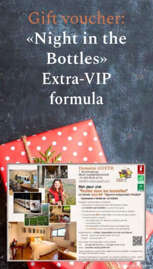 Gift voucher : Extra VIP Offer "Private Independent Winegrower" for 2 people