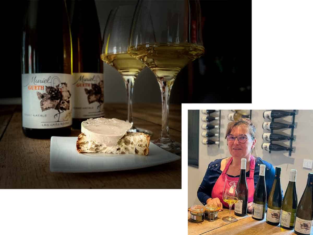 Weintourismus im Elsass, Kellerbesichtigung, Weinprobe 28 Osez les foies gras et vins d'Alsace bio au Domaine Gueth