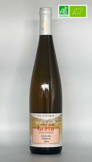 Riesling d'alsace sec Domain Gueth