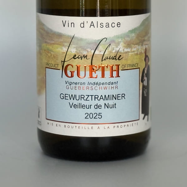 Gewurztraminer Veilleur de Nuit "Manala" 2025 Bio 4 Gewurztraminer veilleur de nuit bio Domaine Gueth
