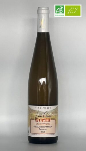 Gewurztraminer Réserve 2025 Bio