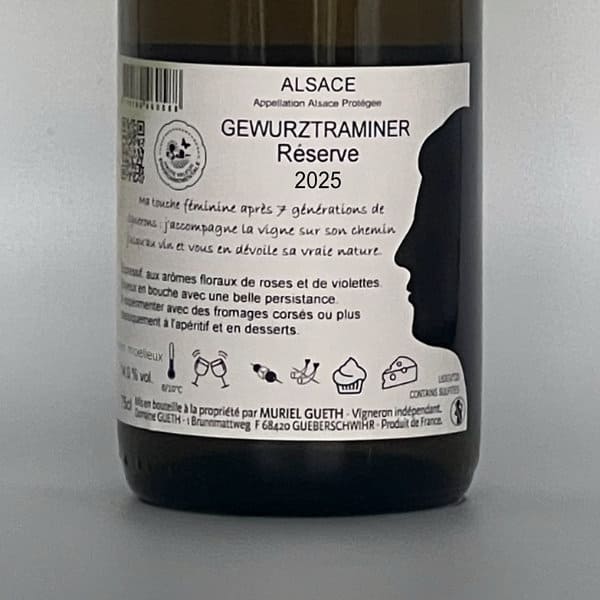 Gewurztraminer Réserve 2025 Bio 5 Gewurztraminer Réserve 2025 Bio – Image 5