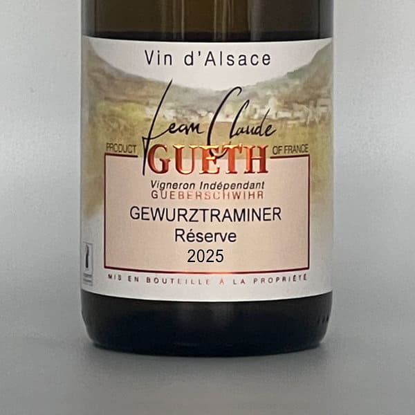 Gewurztraminer Réserve 2025 Bio 4 Gewurztraminer Réserve 2025 Bio – Image 4