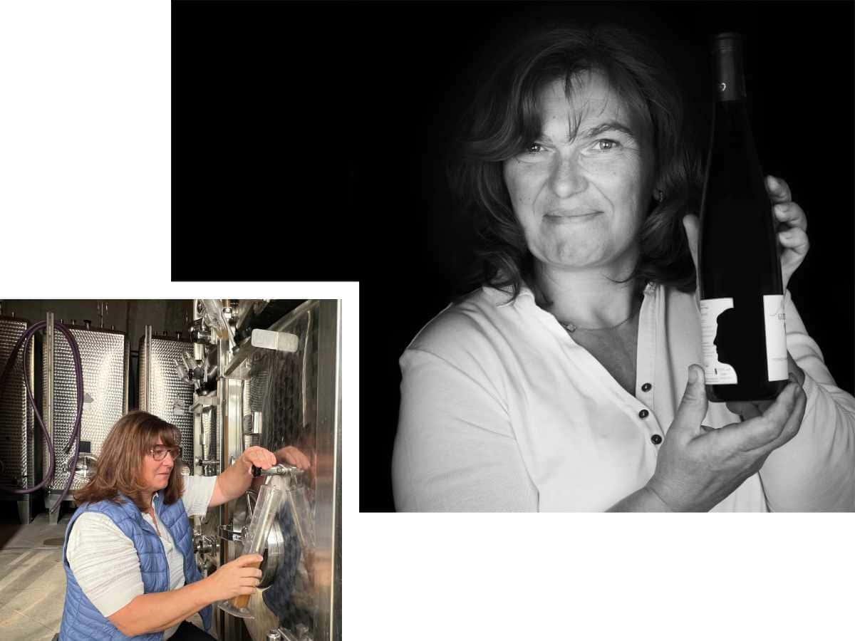 Weintourismus im Elsass, Kellerbesichtigung, Weinprobe 11 Muriel vous accompagne lors de ses visites et dégustations au féminin